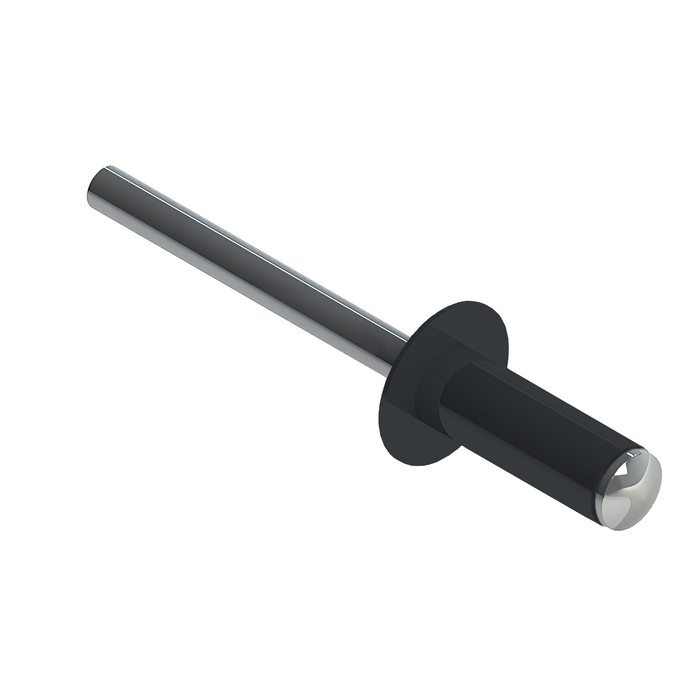 Заклёпка вытяжная Daxmer 4,0х10 RAL 7016 (750шт) нерж/нерж